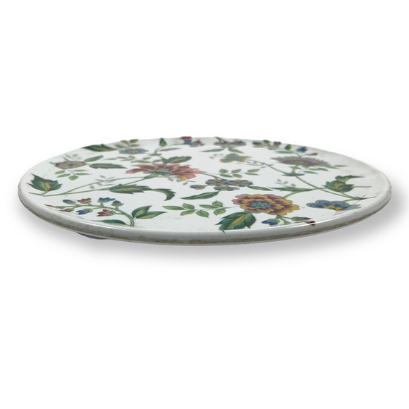 1960's Italian ANDREA BY SADEK floral trivet - Picture 7 of 8